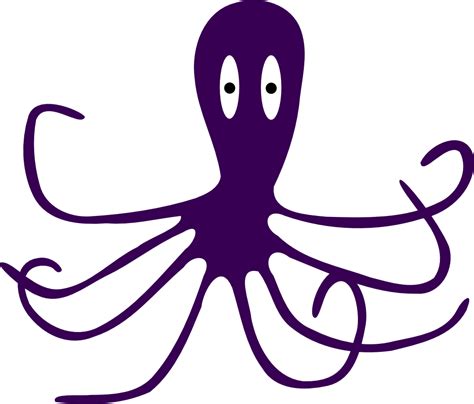 OnlineLabels Clip Art - Octopus