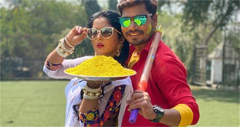 Bhojpuri Holi Gana 2020: प्रवेश लाल यादव और अंजना सिंह का होली गाने में दिखी देवर-भाभी की नोकझोंक