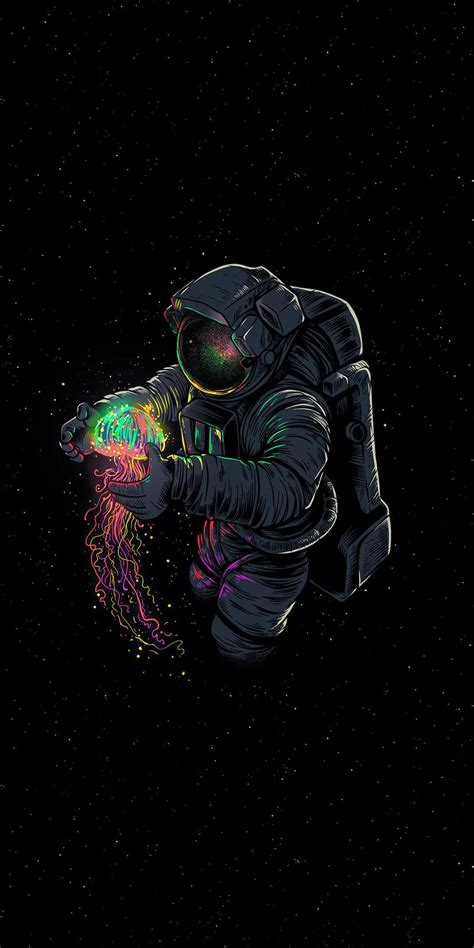 Neon space in 2020 | Astronaut wallpaper, Samsung galaxy wallpaper, Space artwork