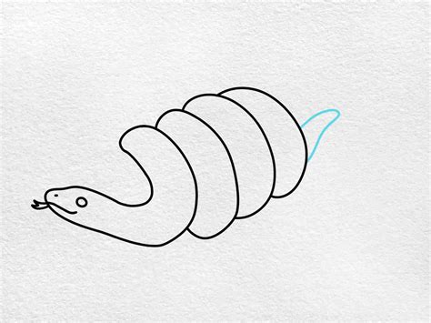 How to Draw an Anaconda - HelloArtsy