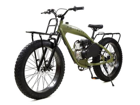 PHATMOTO™ ALL TERRAIN Fat Tire 2021 - 79cc Motorized Bicycle with Hill ...