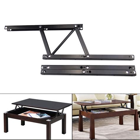 Buy Sauton Coffee Table Lift Mechanism, Lift up Coffee Table Hardware, Black Spring Stand ...