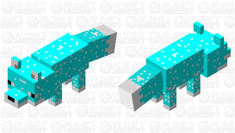 Snow fox Minecraft Mob Skin