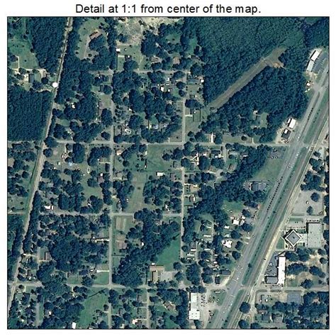 Aerial Photography Map of Satsuma, AL Alabama