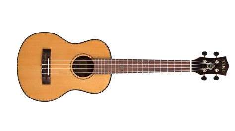 Tiki '22 Series' Spruce Solid Top Tenor Ukulele with Hard Case (Natural Gloss) - Guitar World Online