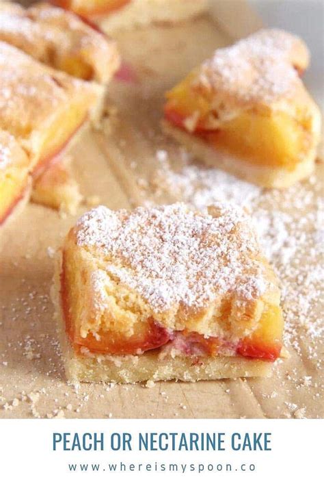 Nectarine Cake Recipe (Summer Nectarine Dessert)