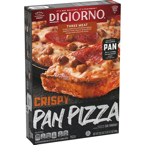 Digiorno Pan Pizza, Three Meat, Crispy | Frozen Foods | Capitol Centre ...