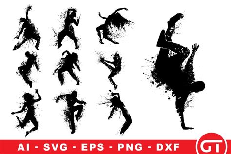 Hip Hop dance Svg Bundle , Dance Svg, hip hop Dance Team Svg