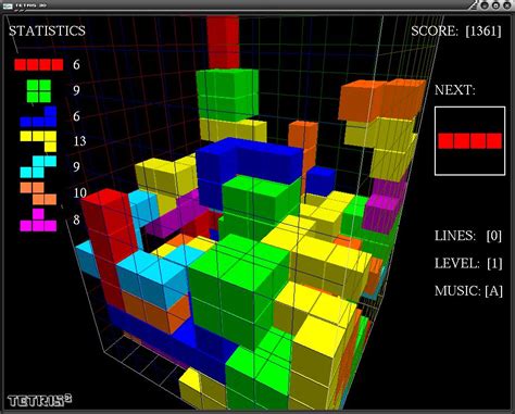 [ Tetris 3D - By Greg Zipkin ]