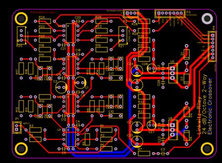 24 dB/Octave 2-Way Linkwitz-Riley Electronic Crossover for ICEpower ...