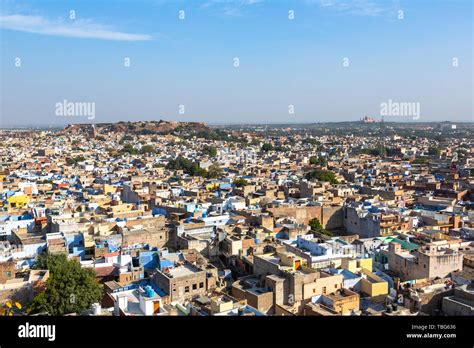 Blue City Jodhpur Stock Photo - Alamy