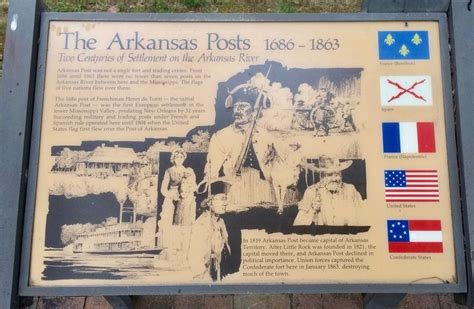 The Arkansas Posts Historical Marker