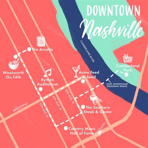 The Best Walking Routes in Downtown Nashville | Livestrong.com