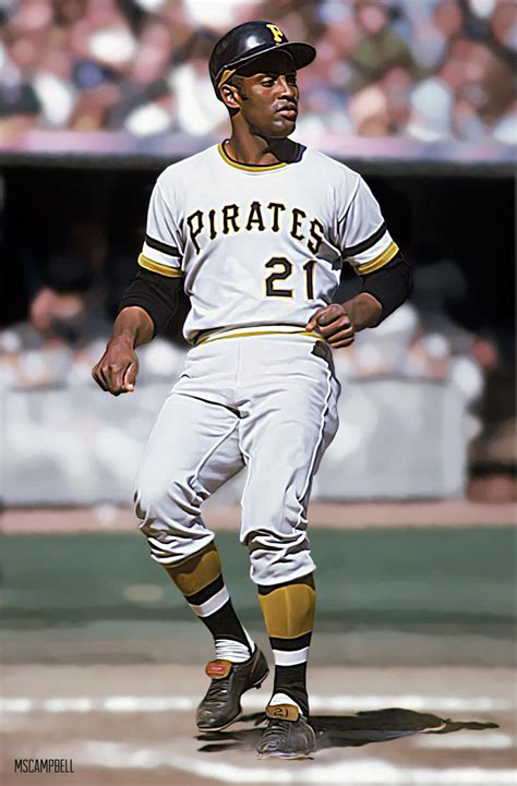 Roberto Clemente - Pittsburgh Pirates by MSCampbell on DeviantArt