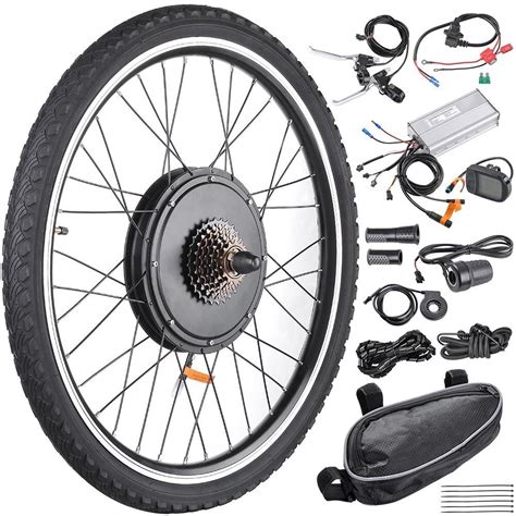 48V 1000W Gearless Hub Motor Electric Bicycle Conversion Kit with ...