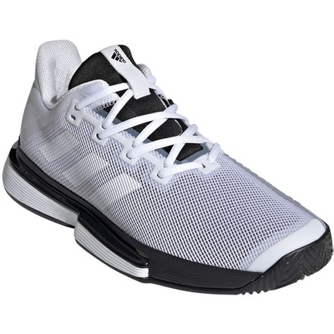 Adidas SoleMatch Bounce Men's Tennis Shoe White/black