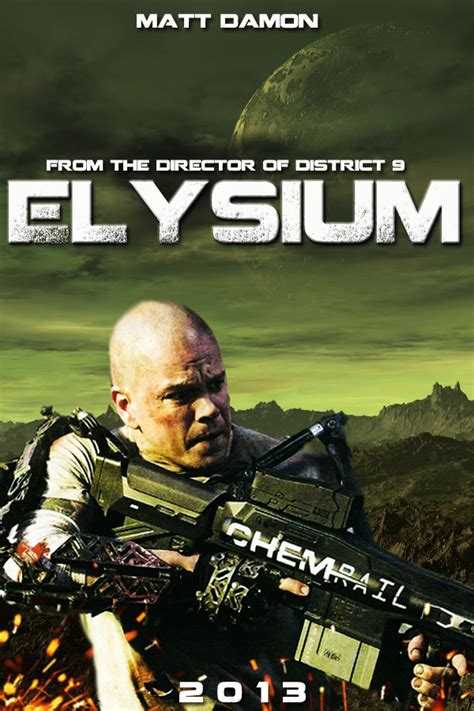 Elysium movie poster by DComp on DeviantArt