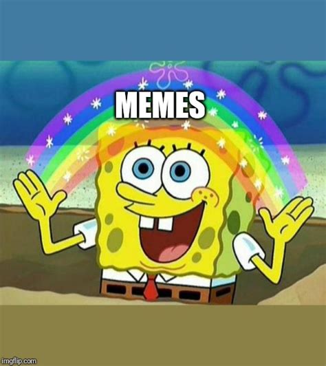 spongebob rainbow Memes - Imgflip