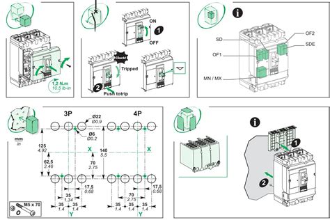 Schneider Electric CVS630F ETS 2.3 630 3P3D Circuit Breaker Installation Guide