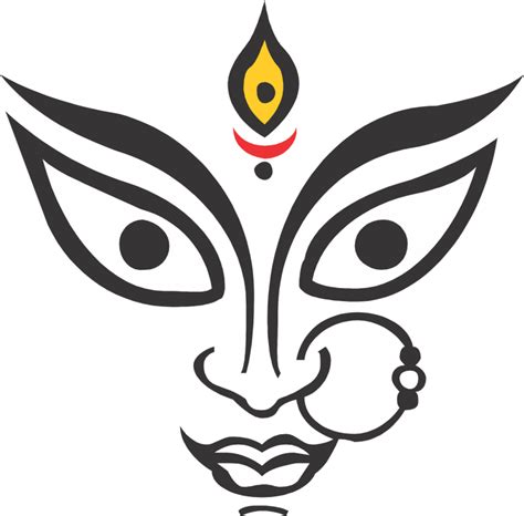 Durga Face Png Transprent Hd Images Download Free Vector Design Cdr | Images and Photos finder