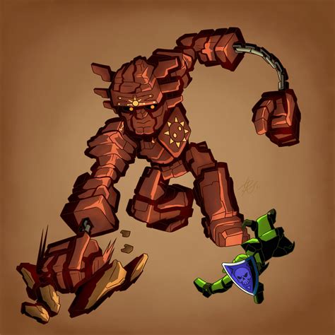 Terraria's Bosses Mayhem! Day 23 - Golem by LucianoRomanJr on Newgrounds