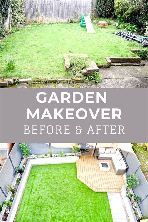 Before and after of our garden makeover. How we're making the most of ...