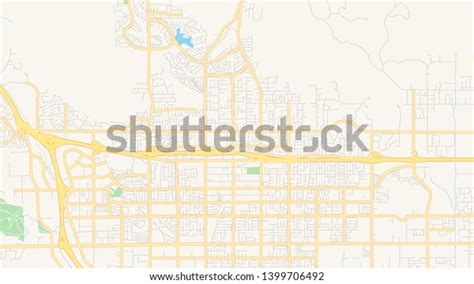 Empty Vector Map Moreno Valley California Stock Vector (Royalty Free) 1399706492 | Shutterstock