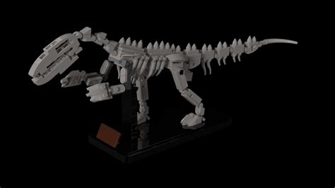 LEGO MOC Baryonyx Fossil by Spinobreaker | Rebrickable - Build with LEGO