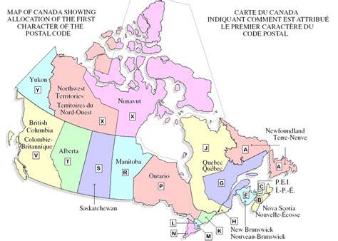 List Of Postal Codes In Canada Wikipedia | Autos Post