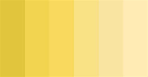 Dull Yellow Gradient Color Scheme » Dull » SchemeColor.com