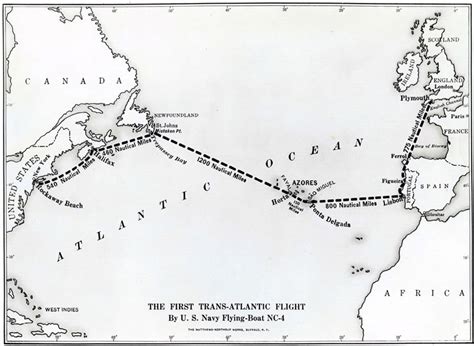 First Transatlantic Flight | Queen Historical Society – Kingsland Homestead