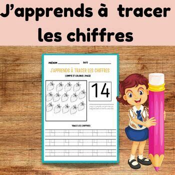 French numbers 11 - 20 tracing, counting and coloring for kindergarten