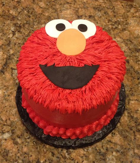 Elmo smash cake! | Elmo birthday cake, Elmo smash cake, Elmo cake