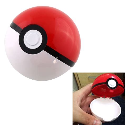 Kids Children Toy Pokemon Pokeball Plastic Pop-up Poke Ball Safe Game ...