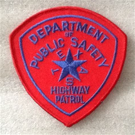 Texas DPS Highway Patrol Patch -- Antique Price Guide Details Page