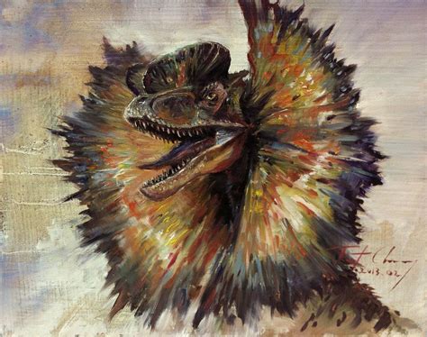 Study of JP Dilophosaurus Head by cheungchungtat.deviantart.com on @deviantART | Ilustración de ...