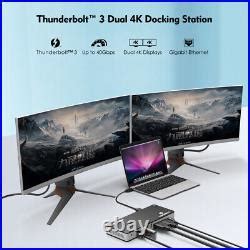 Thunderbolt 3 USB-C 8K Docking Station Dual 4K Docking Station 60W Charging | Usb Docking Station