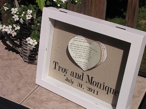 personalized wedding or anniversary gift - DIY | Anniversary gift diy ...