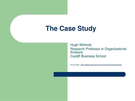 PPT - The Case Study PowerPoint Presentation, free download - ID:255961