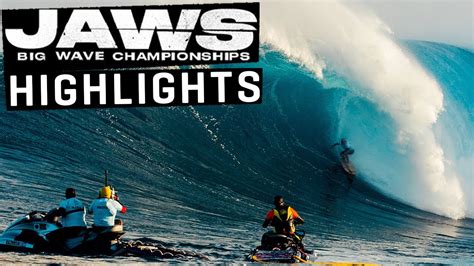 JAWS BIG WAVE SURFING CHAMPIONSHIPS | WSL Highlights - YouTube