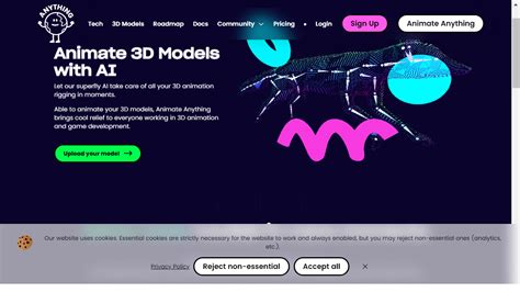 Animation Rigging And Other Alternative AI Tools for 3D Modeling