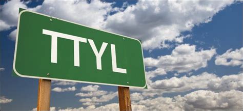 What Does "TTYL" Mean, and How Do You Use It?