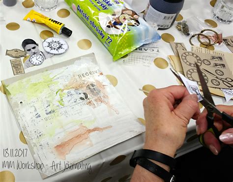 My journey through the Scrapbookworld...: *Mixed Media Workshop - Art Journaling*