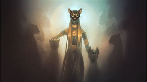 egyptian-bastet-cat | Bastet, Egypt wallpaper, Art