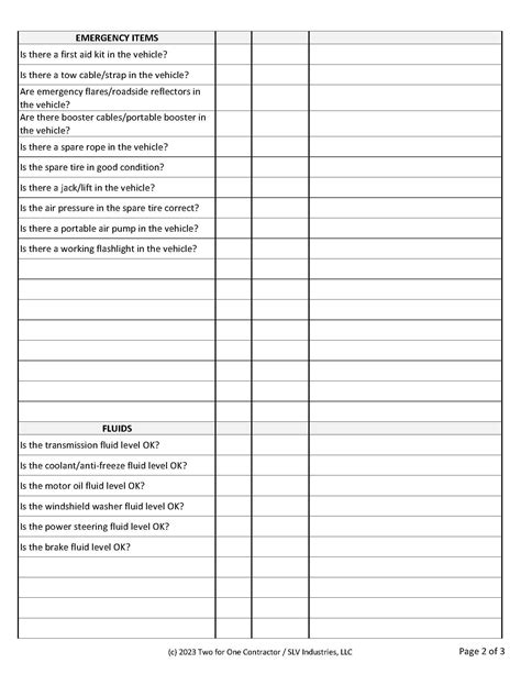 Printable Fleet Management Vehicle Maintenance Log. Construction Truck Visual Inspection Report ...