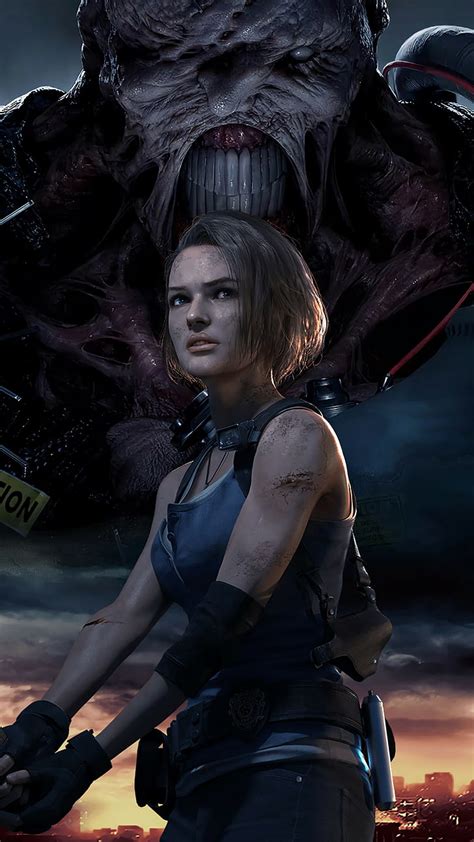 HD wallpaper: Jill Valentine, Nemesis, Resident Evil, Resident evil 3, Resident Evil 3 Remake ...