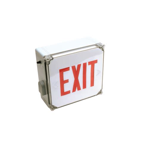 X16WL Wet Location LED Exit Sign - Advantage Environmental Lighting