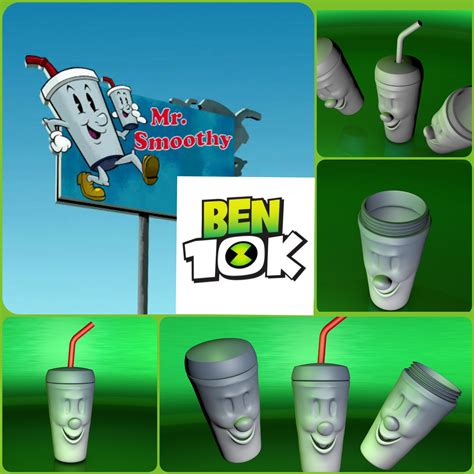 STL file Ben 10 Smoothie - 3DCOR