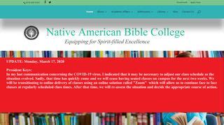 Native American Bible College - Christian Ministry Sourcebook