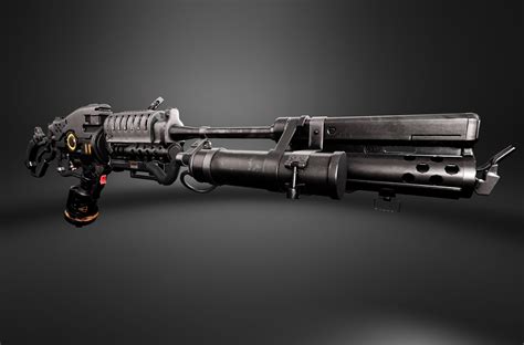 ArtStation - FlameThrower, David Blythe | Flamethrower, Sci fi concept ...